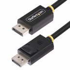 StarTech.com DP21-1M-DP40-CABLE cable DisplayPort Negro