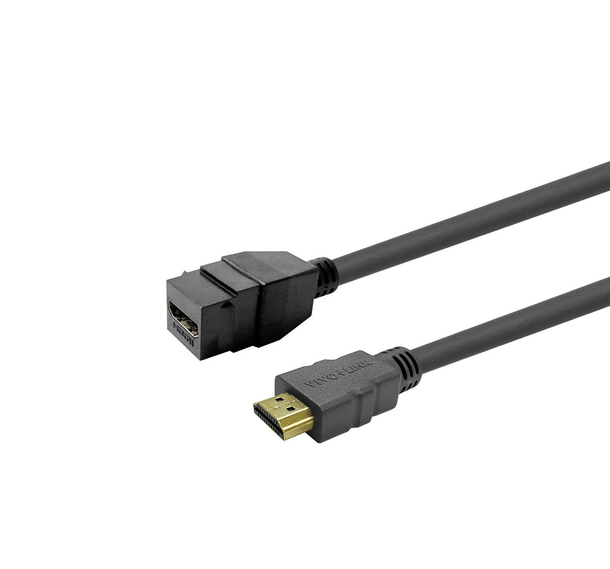 Vivolink PROKEYHDMIFM2B cable HDMI 2 m HDMI tipo A (Estándar) Negro