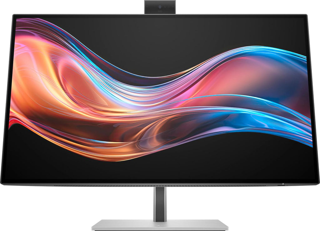 HP Series 7 Pro 27 inch 4K Conferencing Monitor - 727pm pantalla para PC 68,6 cm (27") 3840 x 2160 Pixeles 4K Ultra HD LCD Negro, Plata
