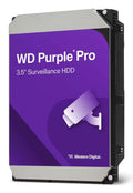 Disco Duro Western Digital WD Purple Pro Smart Video Surveillance 12TB/ 3.5"/ SATA III/ 512MB
