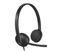 Logitech H340 USB Auriculares Alámbrico Diadema Oficina/Centro de llamadas USB tipo A Negro