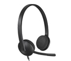 Logitech H340 USB Auriculares Alámbrico Diadema Oficina/Centro de llamadas USB tipo A Negro