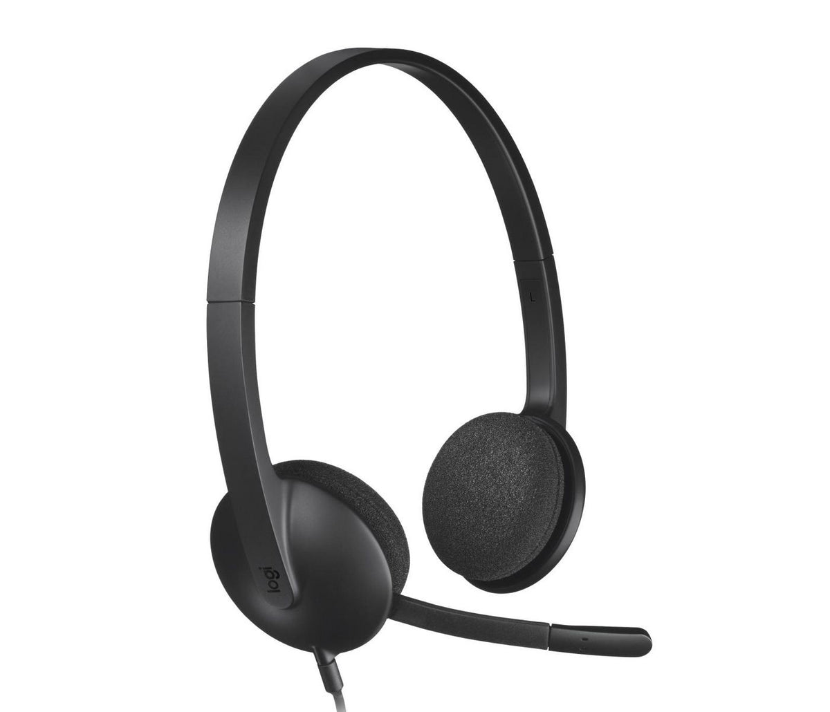 Logitech H340 USB Auriculares Alámbrico Diadema Oficina/Centro de llamadas USB tipo A Negro