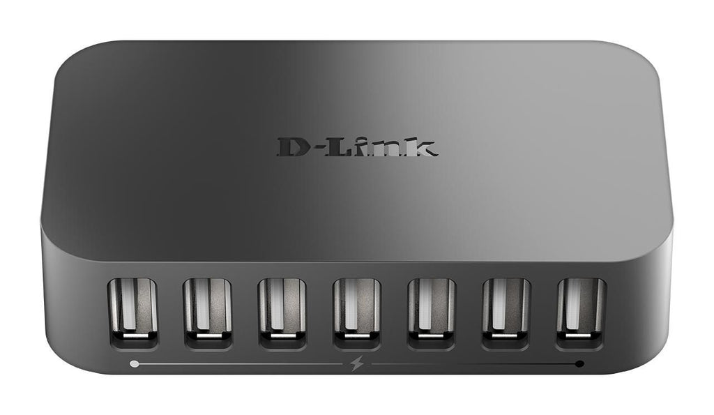 D-Link DUB-H7 USB 2.0 Type-B 480 Mbit/s Negro
