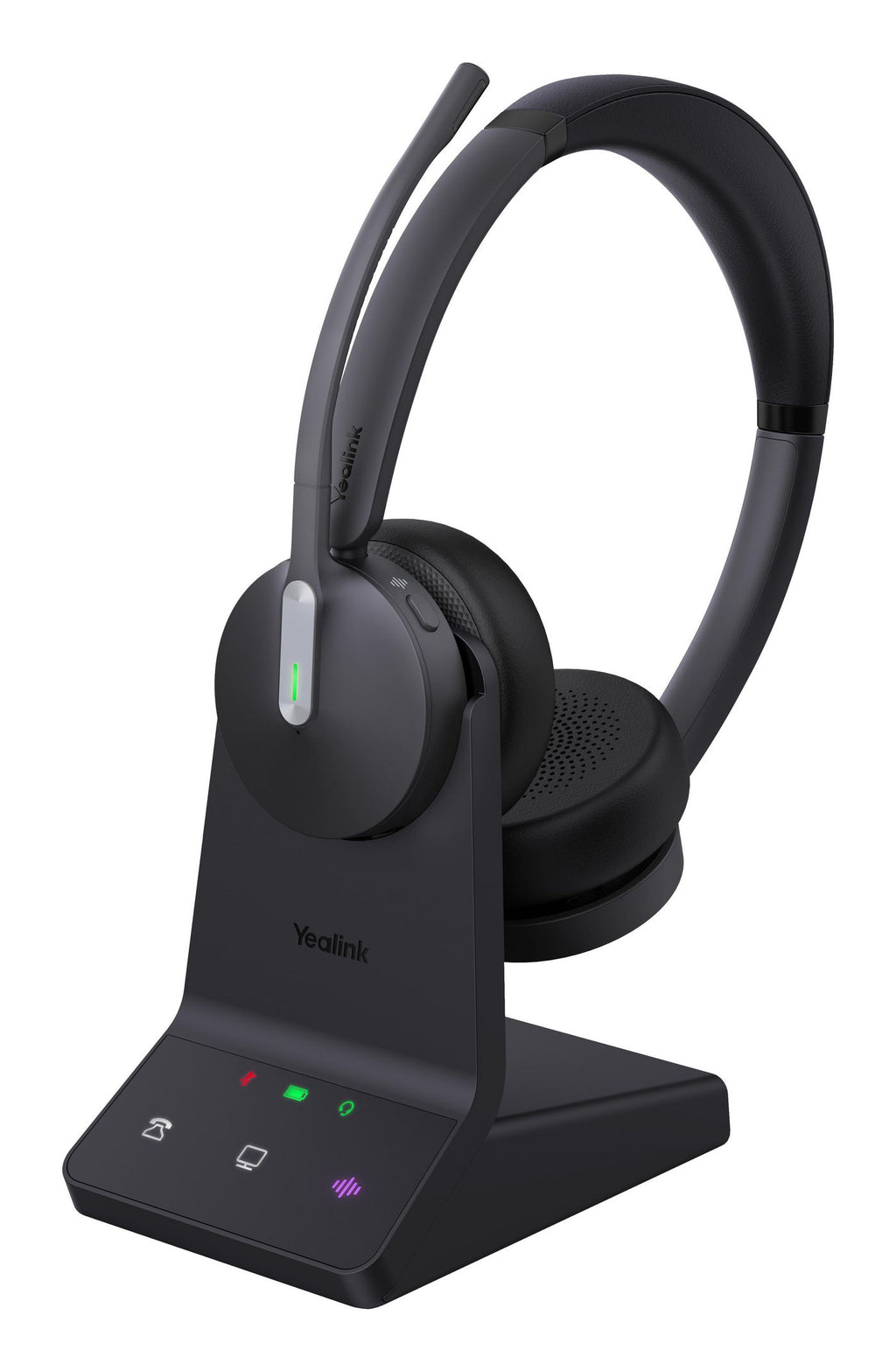 Yealink WH64 Dual UC Headset Auriculares Inalámbrico Diadema Oficina/Centro de llamadas USB Tipo C Bluetooth Negro