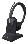 Yealink WH64 Dual UC Headset Auriculares Inalámbrico Diadema Oficina/Centro de llamadas USB Tipo C Bluetooth Negro