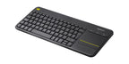 Logitech K400 Plus teclado RF inalámbrico QWERTZ Húngaro Negro