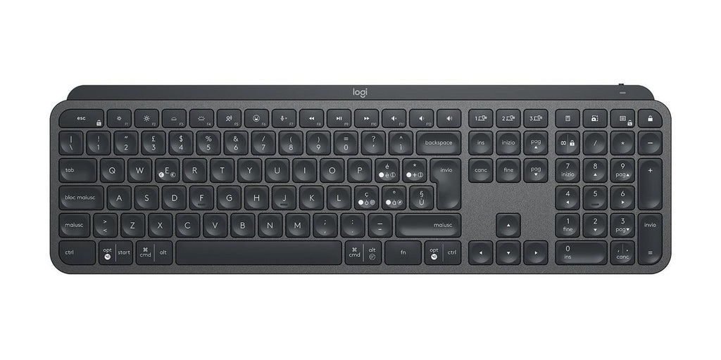 Logitech MX Master Keys for Business teclado Oficina Bluetooth Italiano Grafito