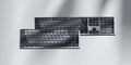 Logitech Master MX Mechanical teclado Oficina RF Wireless + Bluetooth QWERTZ Suizo Grafito