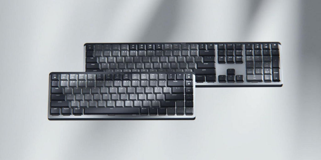 Logitech Master MX Mechanical teclado Oficina RF Wireless + Bluetooth QWERTY Internacional de EE.UU. Grafito