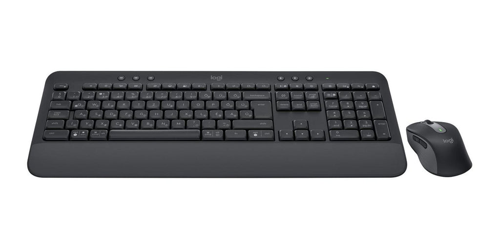 Logitech Signature MK650 Combo for Business teclado Ratón incluido Oficina Bluetooth QWERTZ Húngaro Grafito