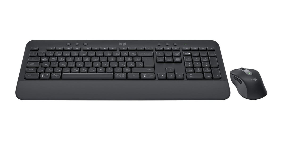 Logitech Signature MK650 Combo for Business teclado Ratón incluido Oficina Bluetooth QWERTZ Húngaro Grafito