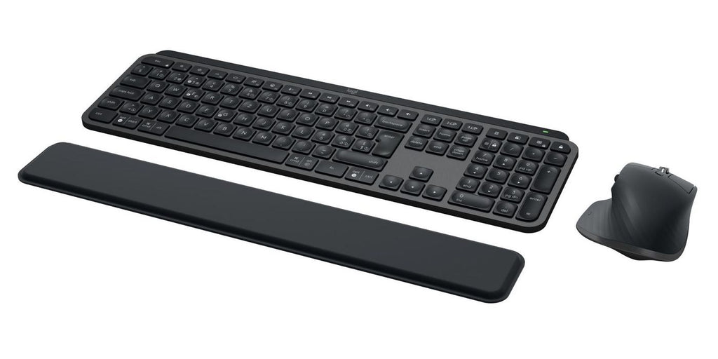 Logitech Master MX Keys Combo for Bussiness teclado Ratón incluido Oficina RF Wireless + Bluetooth QWERTZ Suizo Grafito