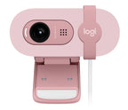 Logitech Brio 100 cámara web 2 MP 1920 x 1080 Pixeles USB Rosa