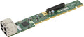 Supermicro 1U Ultra Riser I350 1GB 4PORT AOC-UR-I4G-RFB – Reacondicionado