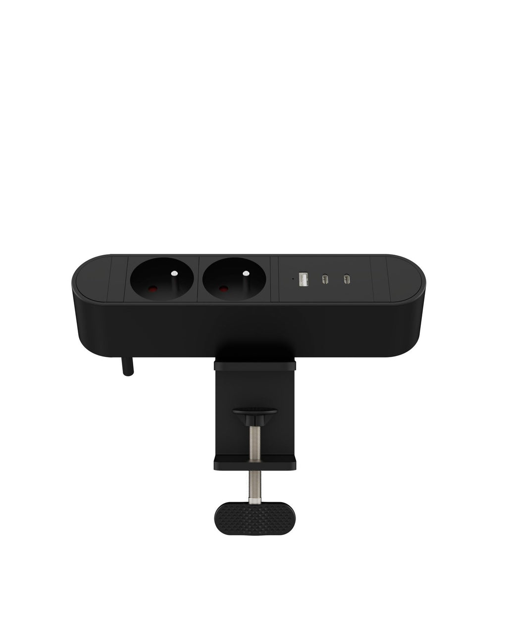 Microconnect MC-MDPS-FR2-30W base múltiple 1,8 m 2 salidas AC Negro