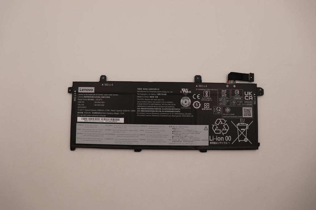 Lenovo 5B10W51830 refacción para laptop Batería