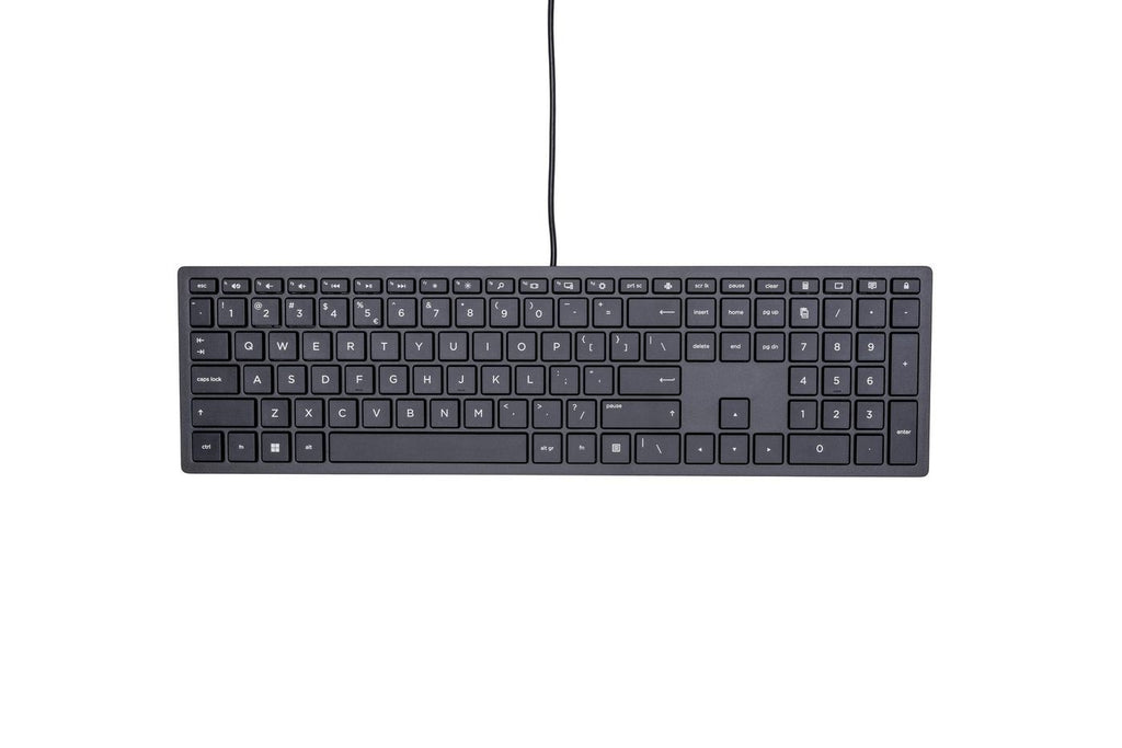 HP Pavilion Wired Keyboard 300 teclado Oficina USB QWERTY Negro