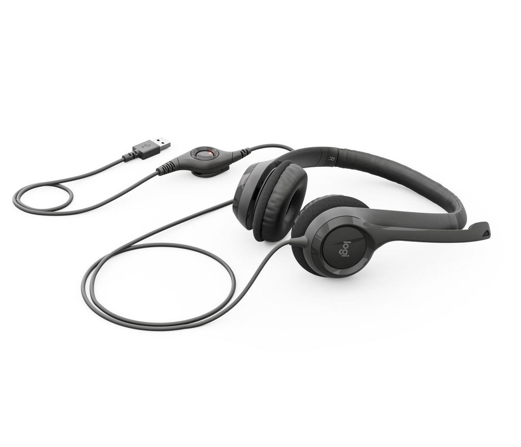 Logitech H390 USB Auriculares Alámbrico Diadema Oficina/Centro de llamadas USB tipo A Negro