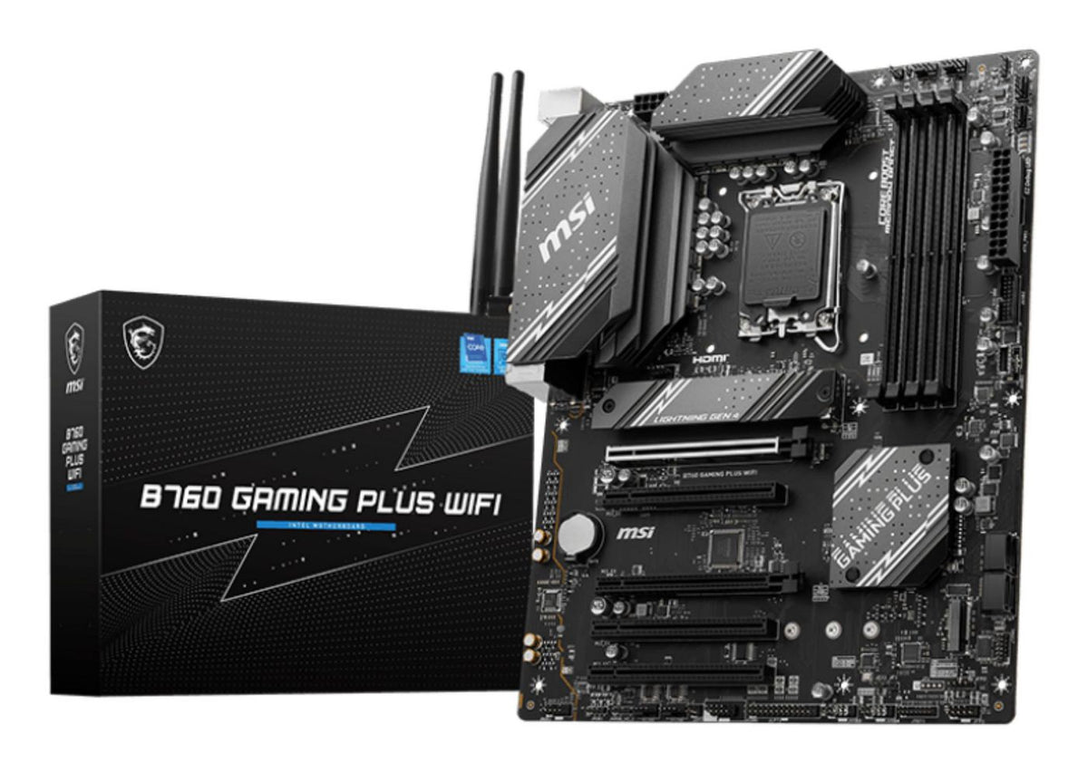 MSI B760 GAMING PLUS WIFI placa base Intel B760 LGA 1700 ATX