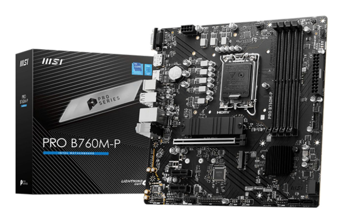 MSI PRO B760M-P placa base Intel B760 LGA 1700 micro ATX