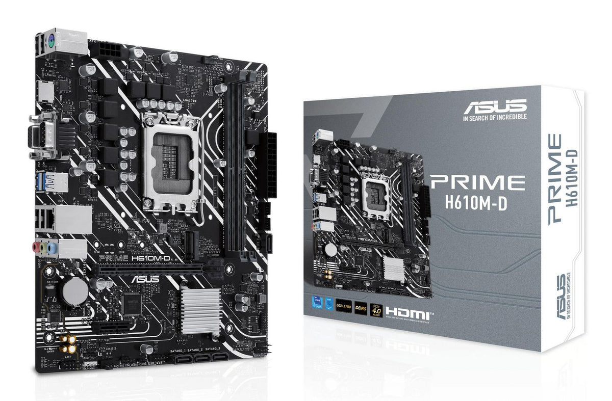 ASUS PRIME H610M-D Intel H610 LGA 1700 micro ATX