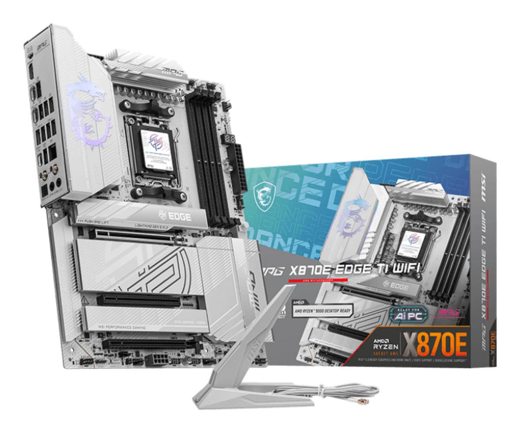 MSI MPG X870E EDGE TI WIFI placa base AMD X870E Zócalo AM5 ATX