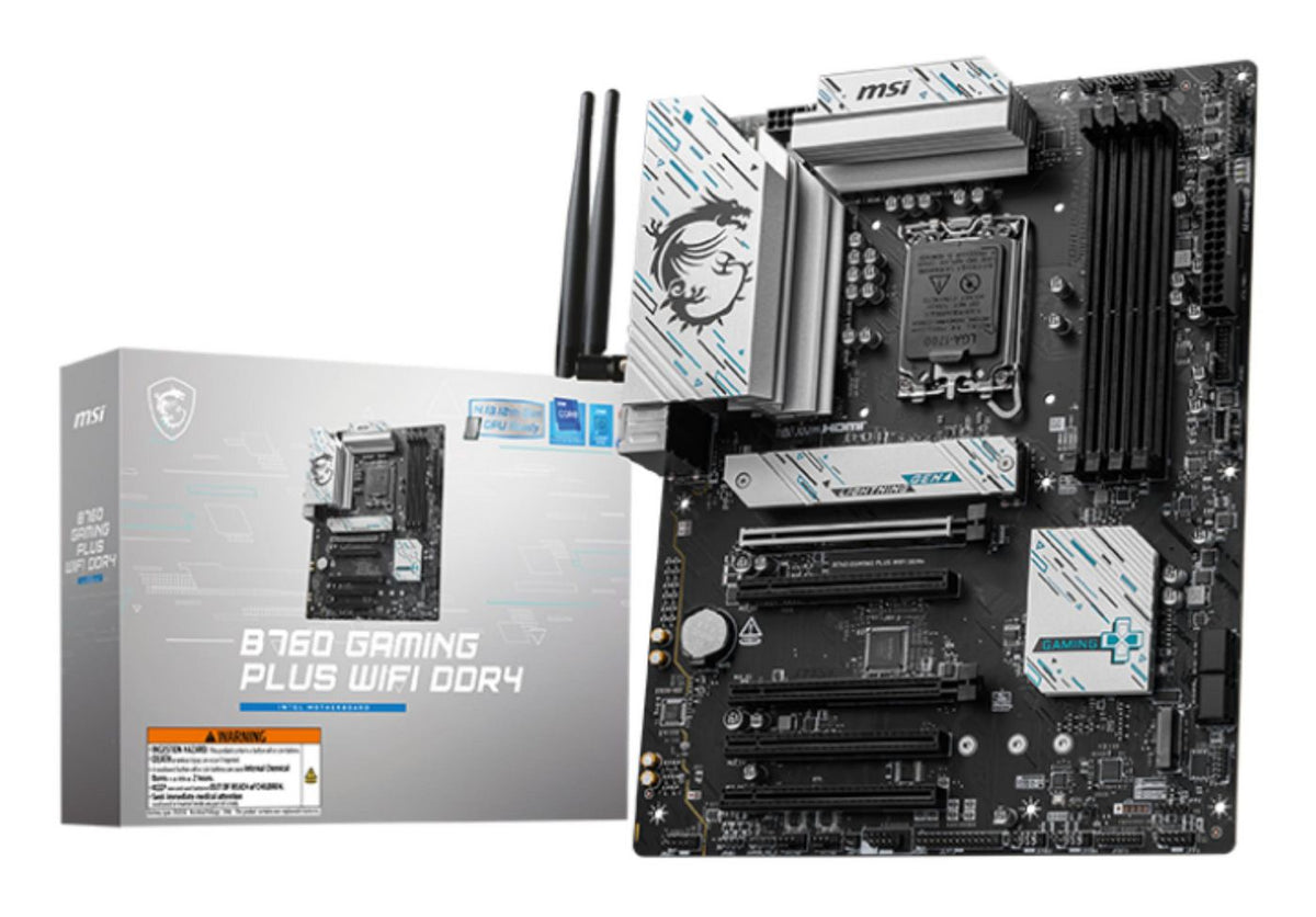 MSI B760 GAMING PLUS WIFI DDR4 placa base Intel B760 LGA 1700 ATX