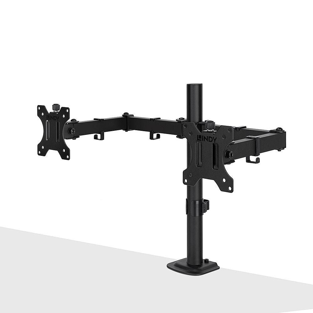 Lindy 40711 soporte para monitor 81,3 cm (32") Escritorio Negro