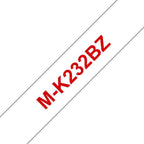 Brother M-K232B cinta para impresora de etiquetas