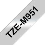 Brother TZE-M951 cinta para impresora de etiquetas Negro sobre plata