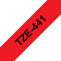 Brother TZE-441 cinta para impresora de etiquetas Negro sobre rojo