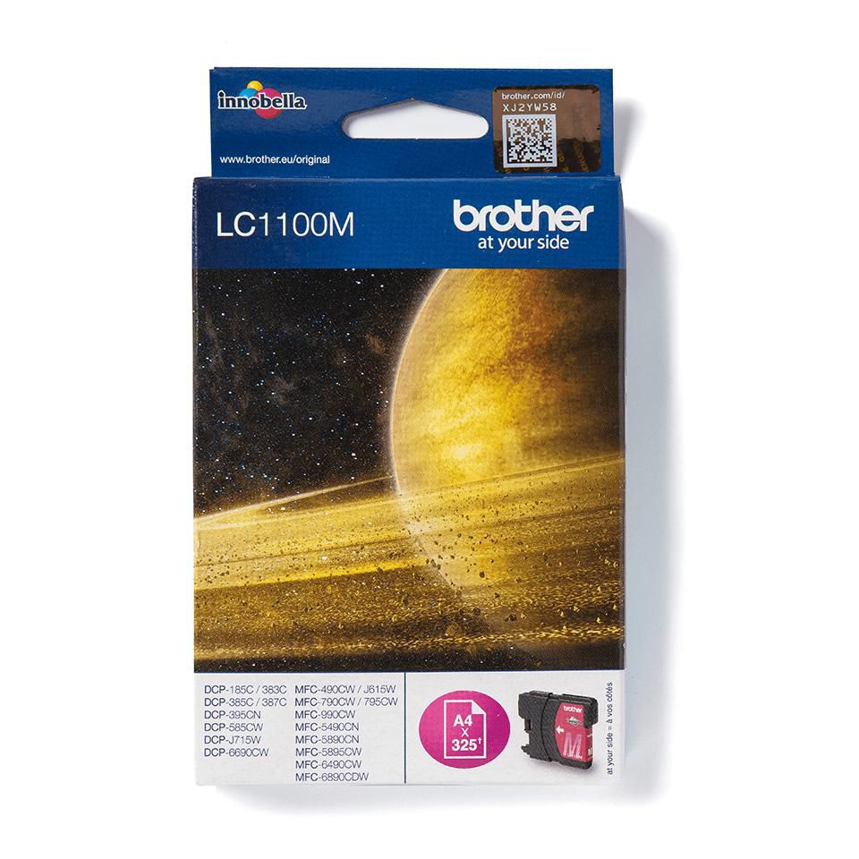 Brother LC1100M cartucho de tinta 1 pieza(s) Original Magenta