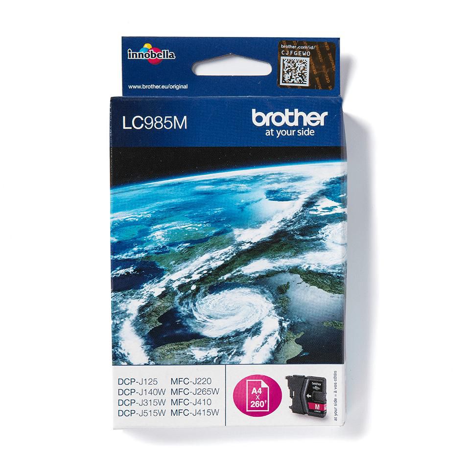 Brother LC985M cartucho de tinta 1 pieza(s) Original Magenta