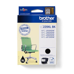 Brother LC229XLBK cartucho de tinta 1 pieza(s) Original Negro