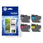 Brother LC422XLVAL cartucho de tinta 4 pieza(s) Original Negro, Cian, Magenta, Amarillo