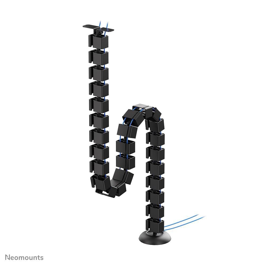 Neomounts ADS06-130BL organizador de cables Escritorio Guía para cables Negro 1 pieza(s)