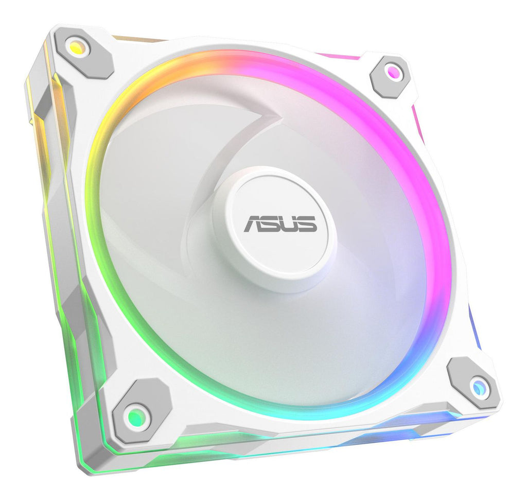 ASUS Prime MR120 Fan ARGB Reverse White Carcasa del ordenador Ventilador 12 cm Blanco