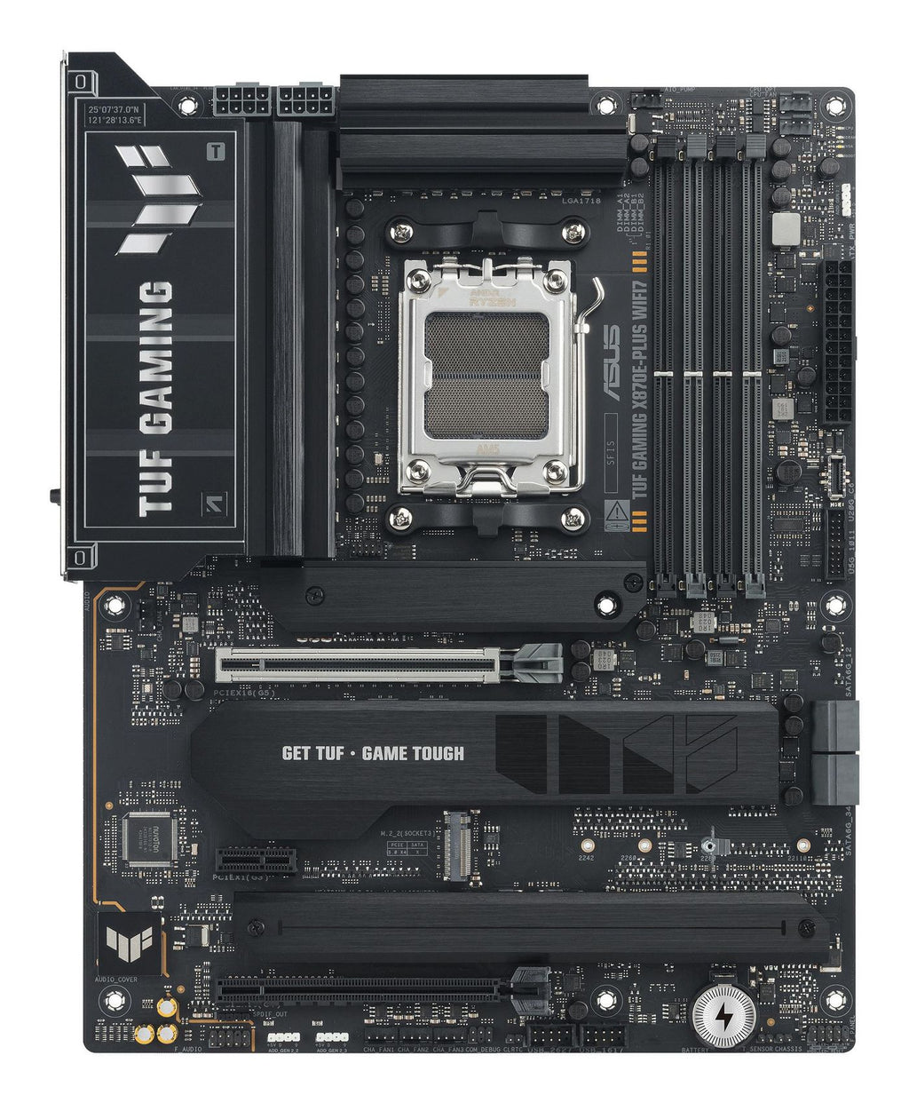 ASUS TUF GAMING X870E-PLUS WIFI7 AMD X870E Zócalo AM5 ATX