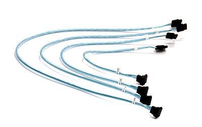 Supermicro 4 X Round Sata Cable 0.43 M CBL-0190L-RFB – Reacondicionado
