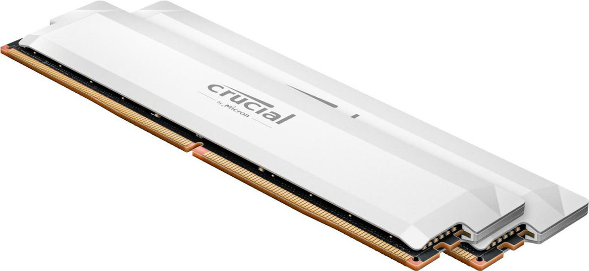 Crucial CP2K32G60C40U5W Pro DDR5-6000 64GB Kit (32GBx2) UDIMM OC Gaming Memory
