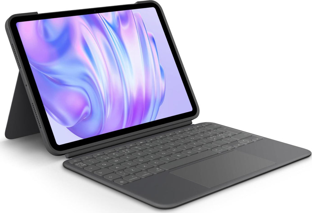 Logitech Combo Touch QWERTY Danés, Finlandés, Noruego, Sueco Smart Connector Grafito