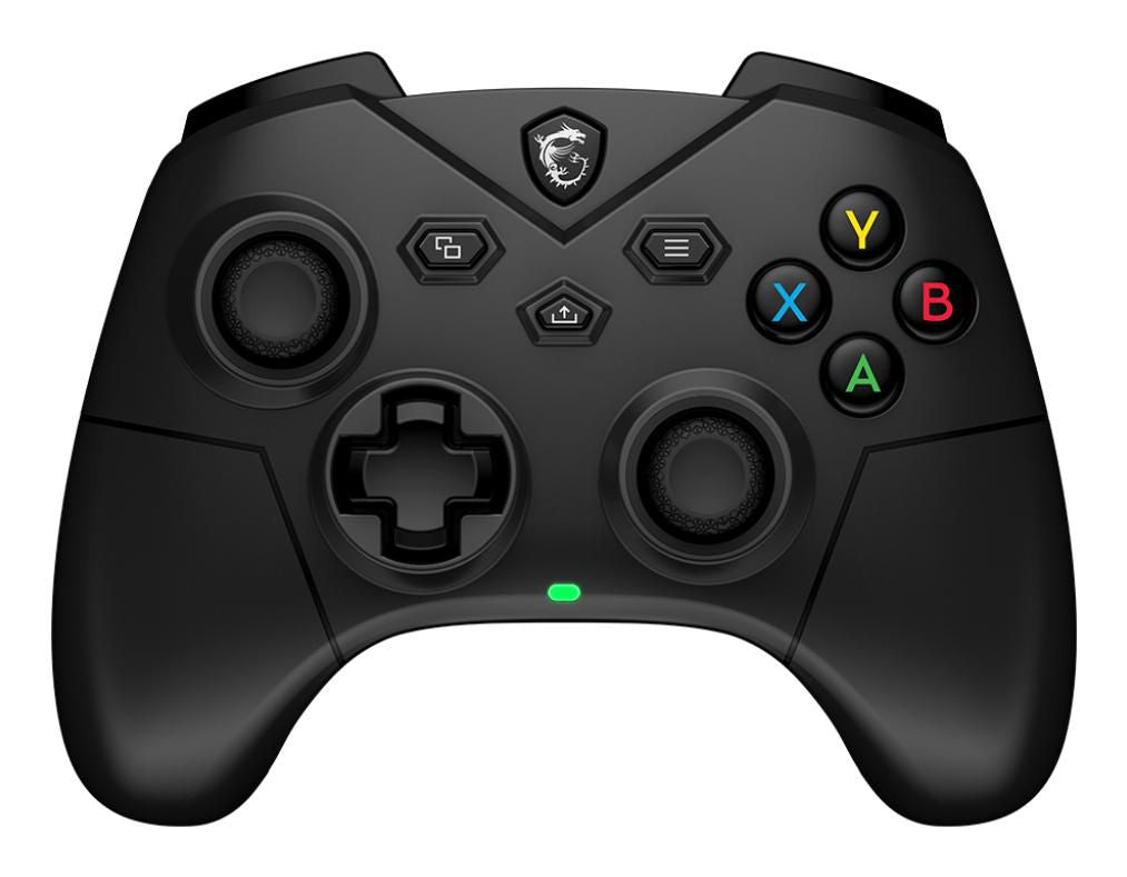 MSI FORCE GC300 WIRELESS Negro USB 2.0 Gamepad Analógico PC