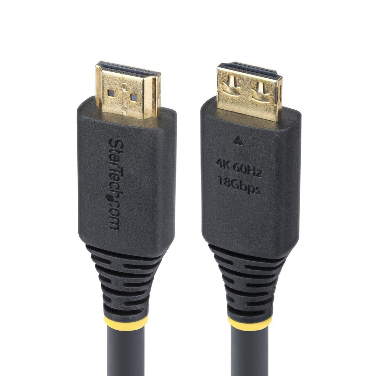 StarTech.com HDMI2-CABLE-GRIP-20F cable HDMI HDMI tipo A (Estándar) Negro