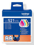 Brother Genuine Ink Cartridge Value LC-521VAL
