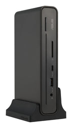 ASUS Triple Display USB-C Dock Duo DC301 Alámbrico Negro