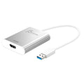 j5create JUA354 Adaptador gráfico USB Plata