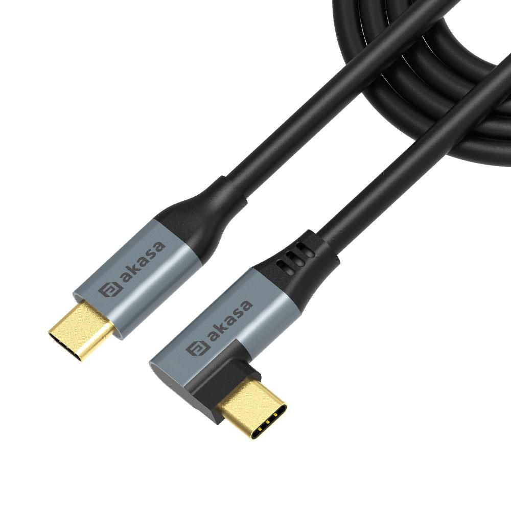 Akasa Usb Cable 1 M Usb C Black AK-CBUB68-10BK