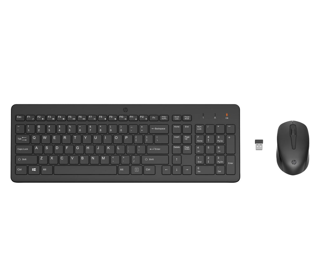 HP 300 Wireless Mouse and Keyboard Combination teclado Ratón incluido Universal RF inalámbrico Negro