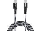 Sandberg 441-67 cable USB USB 2.0 200 m USB C 100 W Negro, Blanco